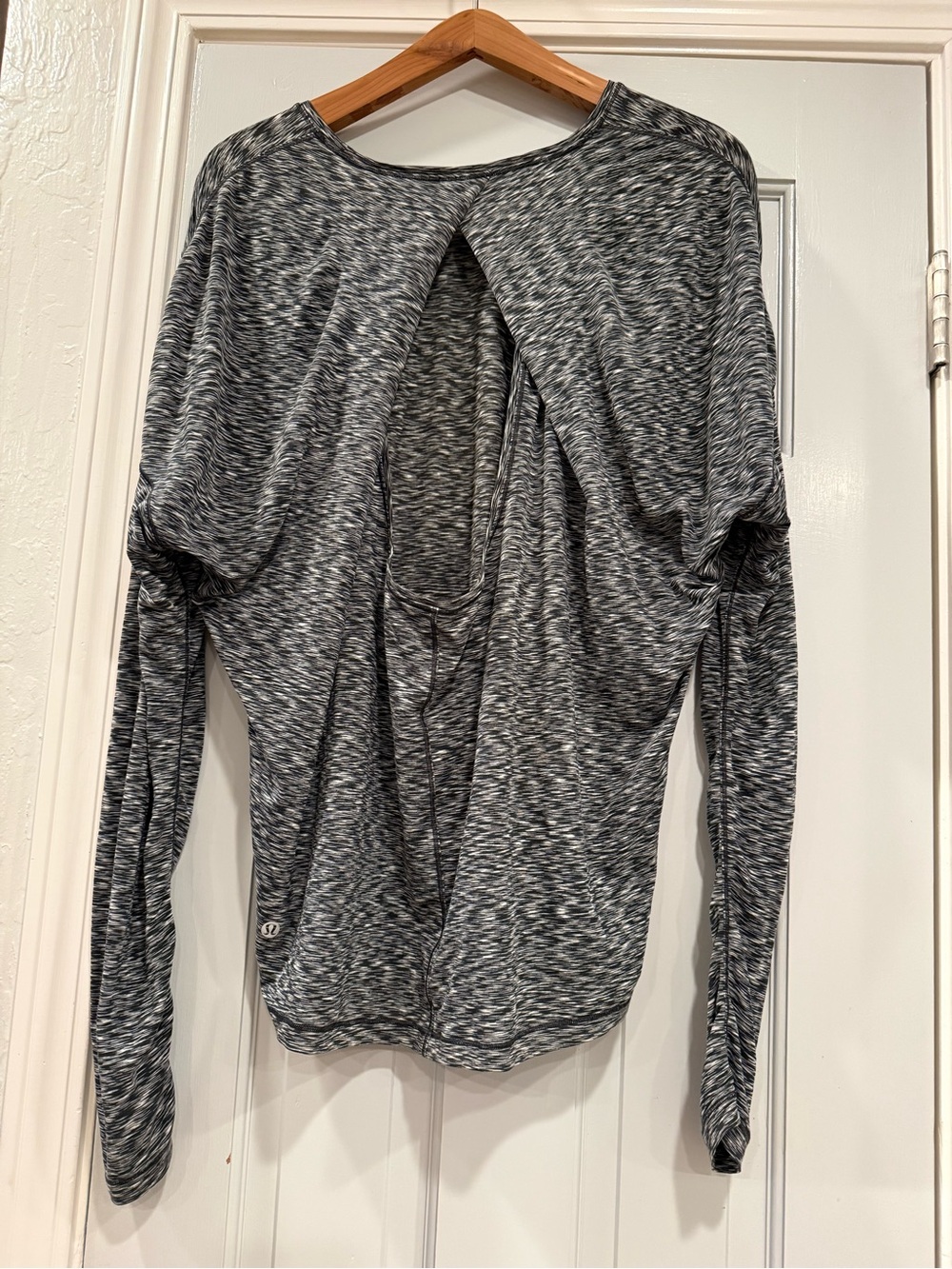 LULULEMON space dye Get Set long sleeve tee